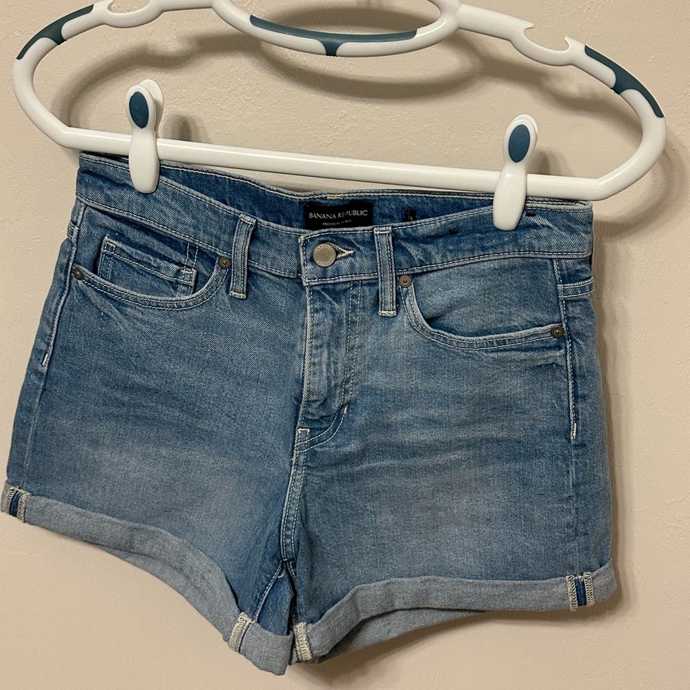 Banana Republic Blue Denim Women's Shorts